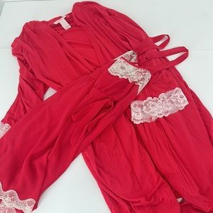 Victoria Secret lingerie and robe set